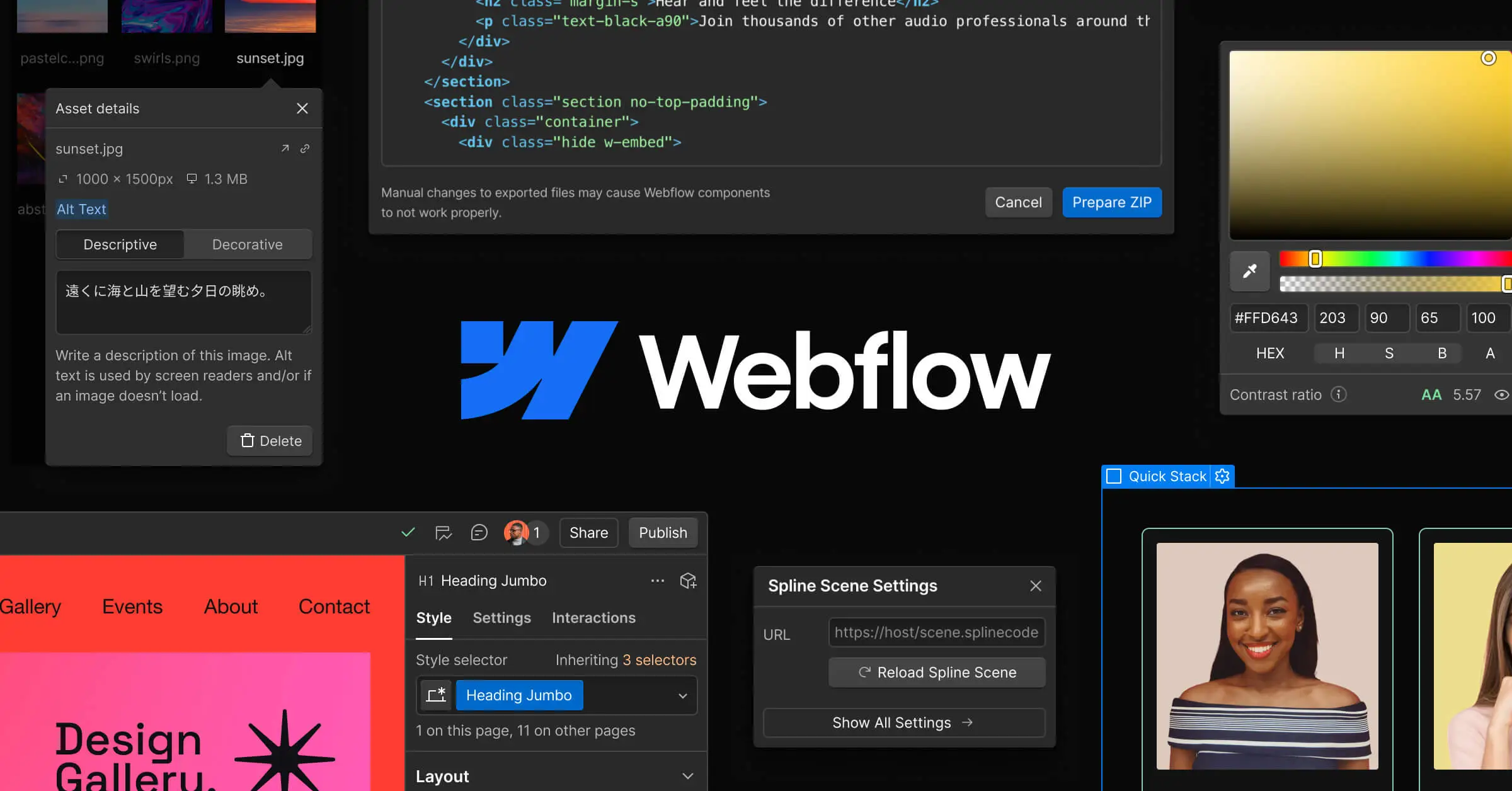 Why Displace Agency Builds Every Website on Webflow