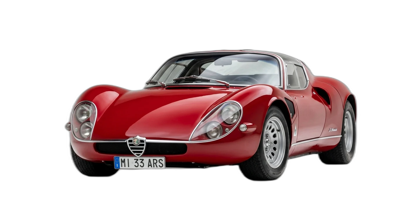Alfa Romeo 33 Stradale — Front