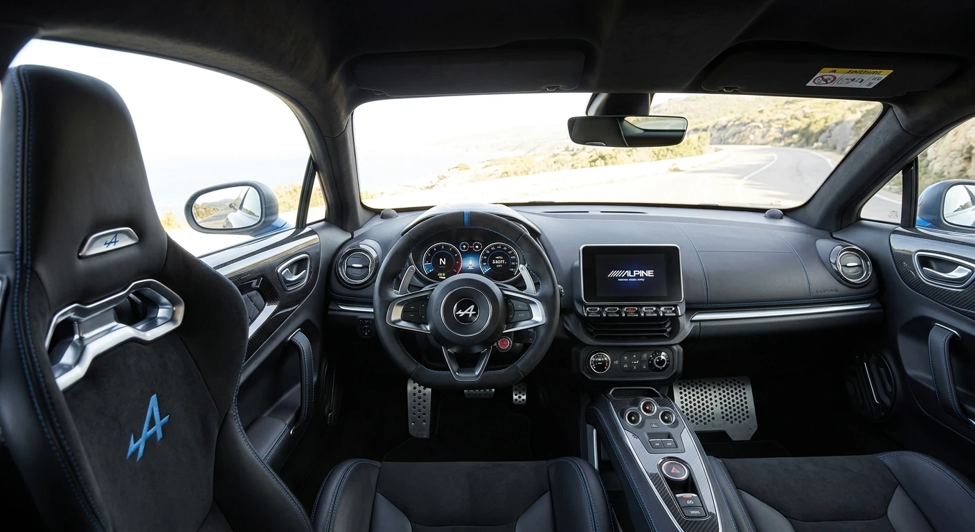 Alpine A110 (2017) - Dashboard