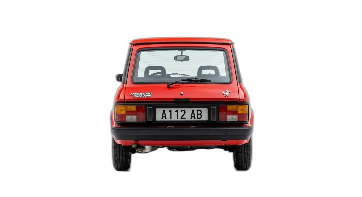 Autobianchi A112 Abarth - Rear