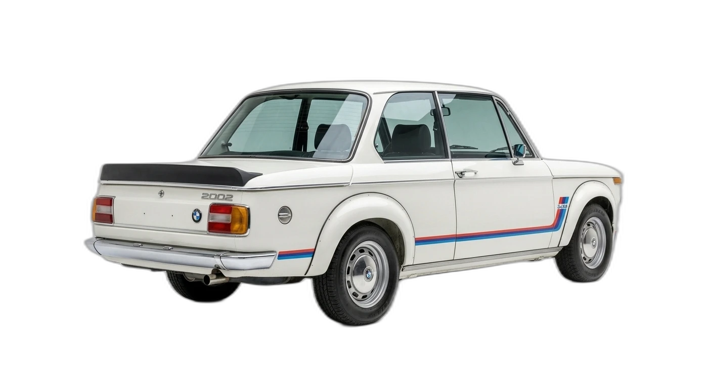 BMW 2002 Turbo - Rear 3/4