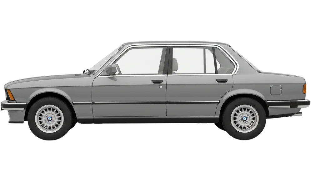 BMW 3 Series (E21) — Side Left