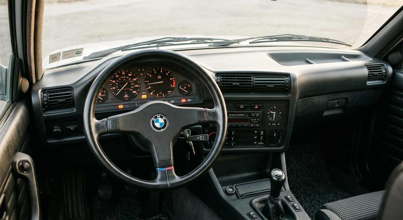BMW 3 Series (E30) — Dashboard
