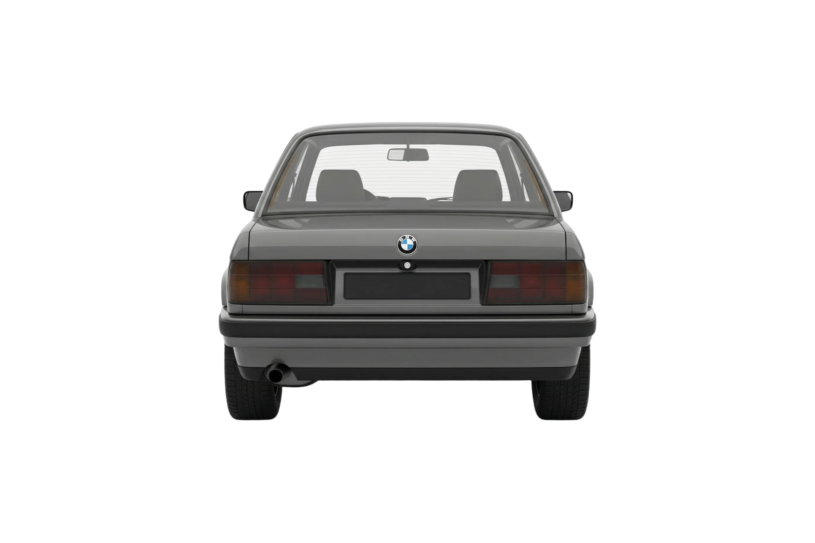 BMW 3 Series (E30) — Rear