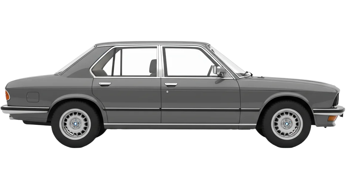 BMW 5 Series (E12) — Side Right