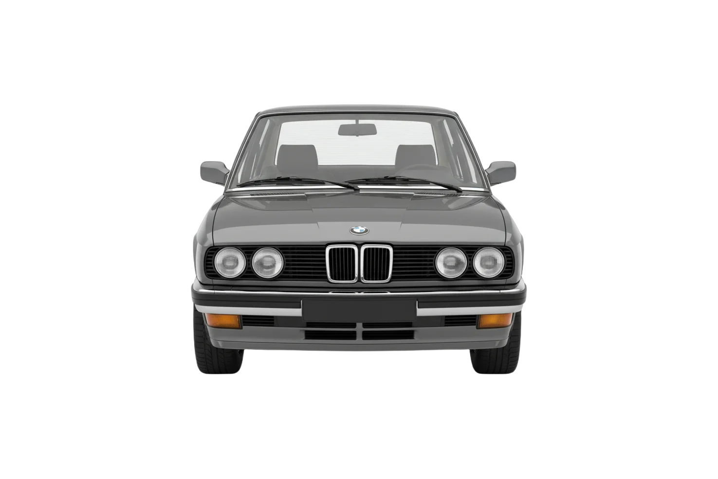 BMW 5 Series (E28) — Front