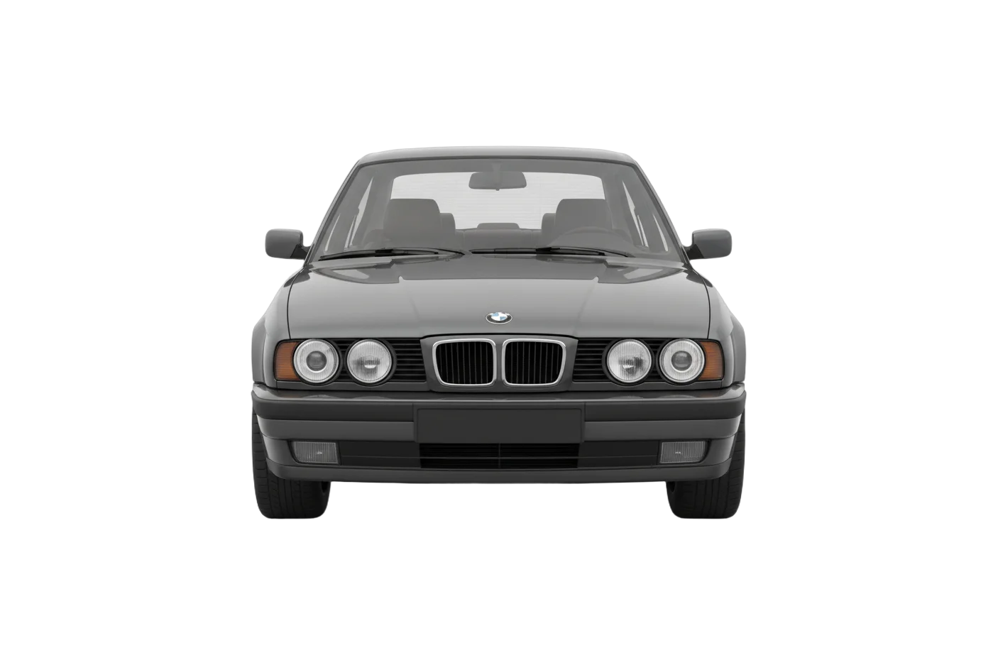 BMW 5 Series (E34) — Front