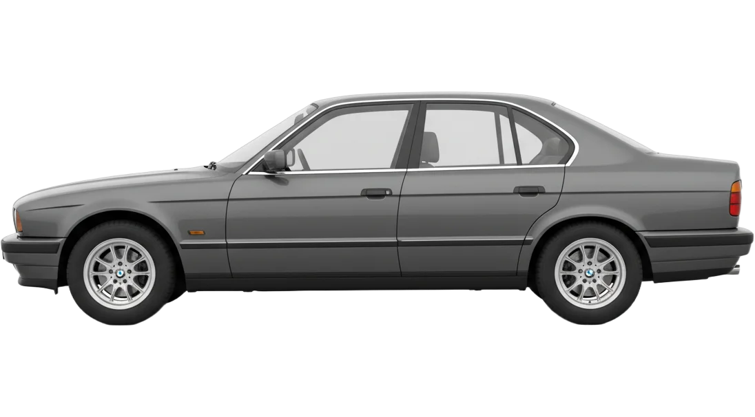 BMW 5 Series (E34) — Side Left