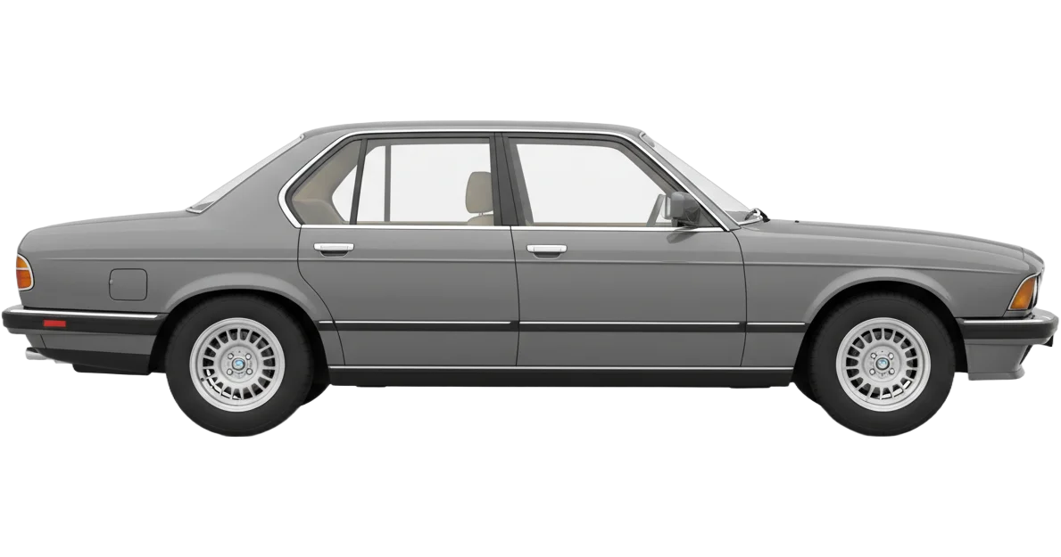 BMW 7 Series (E23) — Side Right