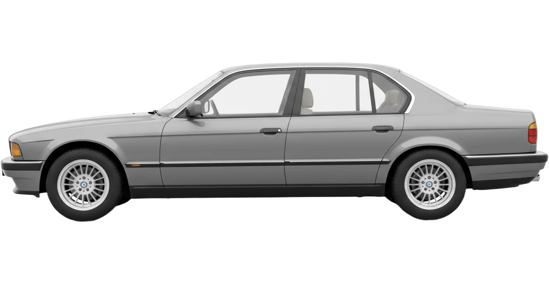 BMW 7 Series (E32) — Side Left