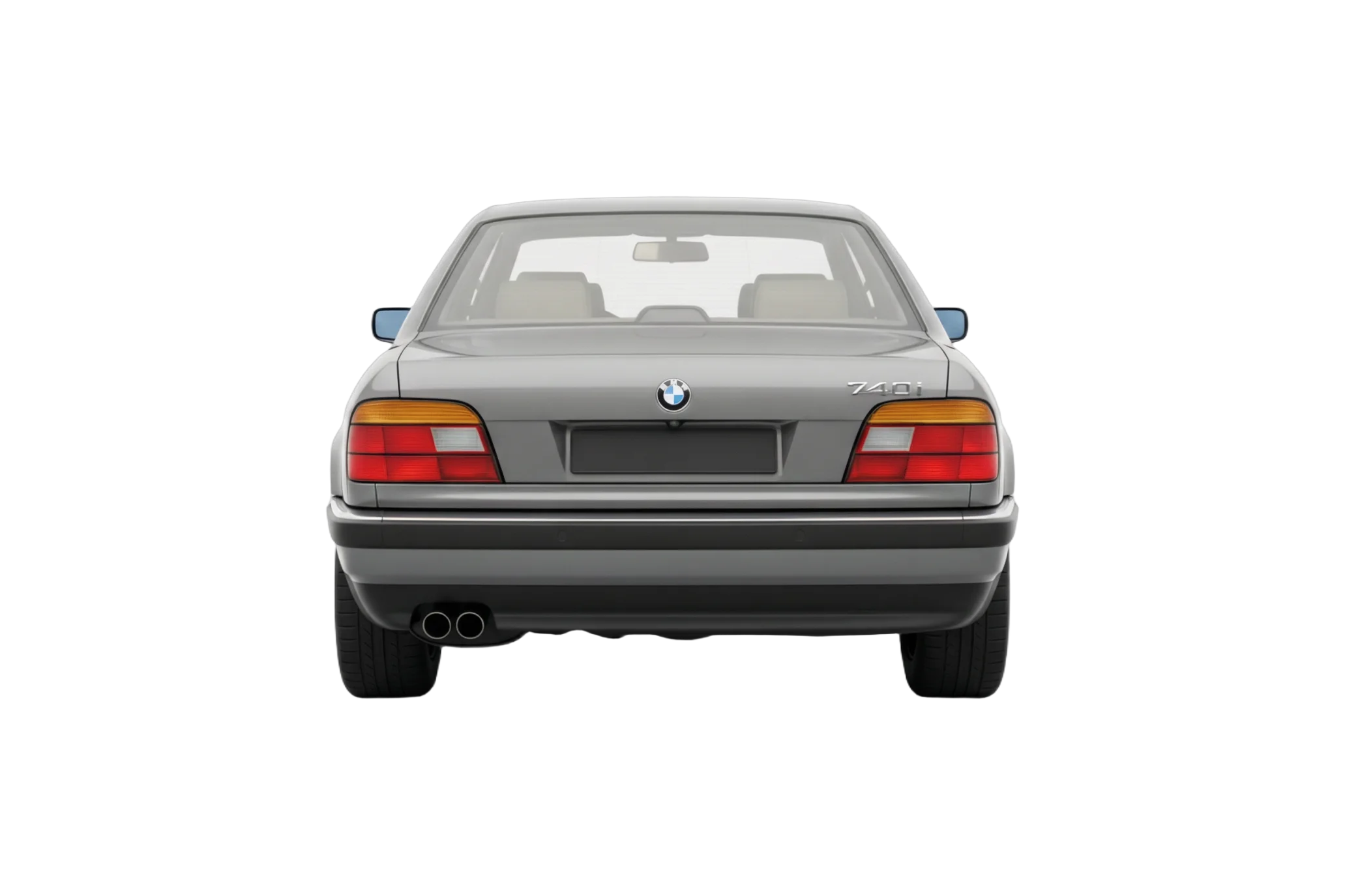 BMW 7 Series (E32) — Rear