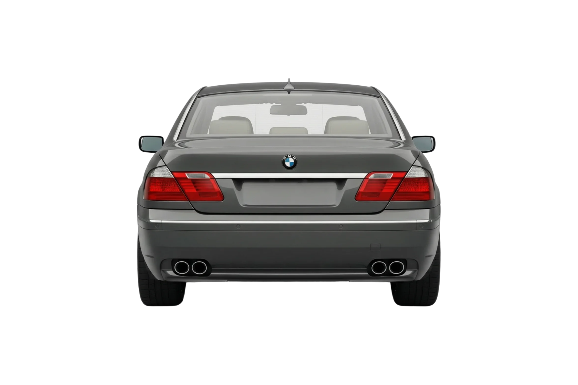 BMW 7 Series (E65) — Rear