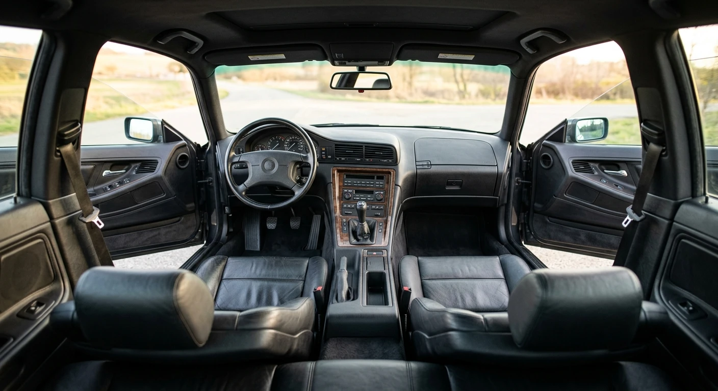 BMW 8 Series (E31) — Interior