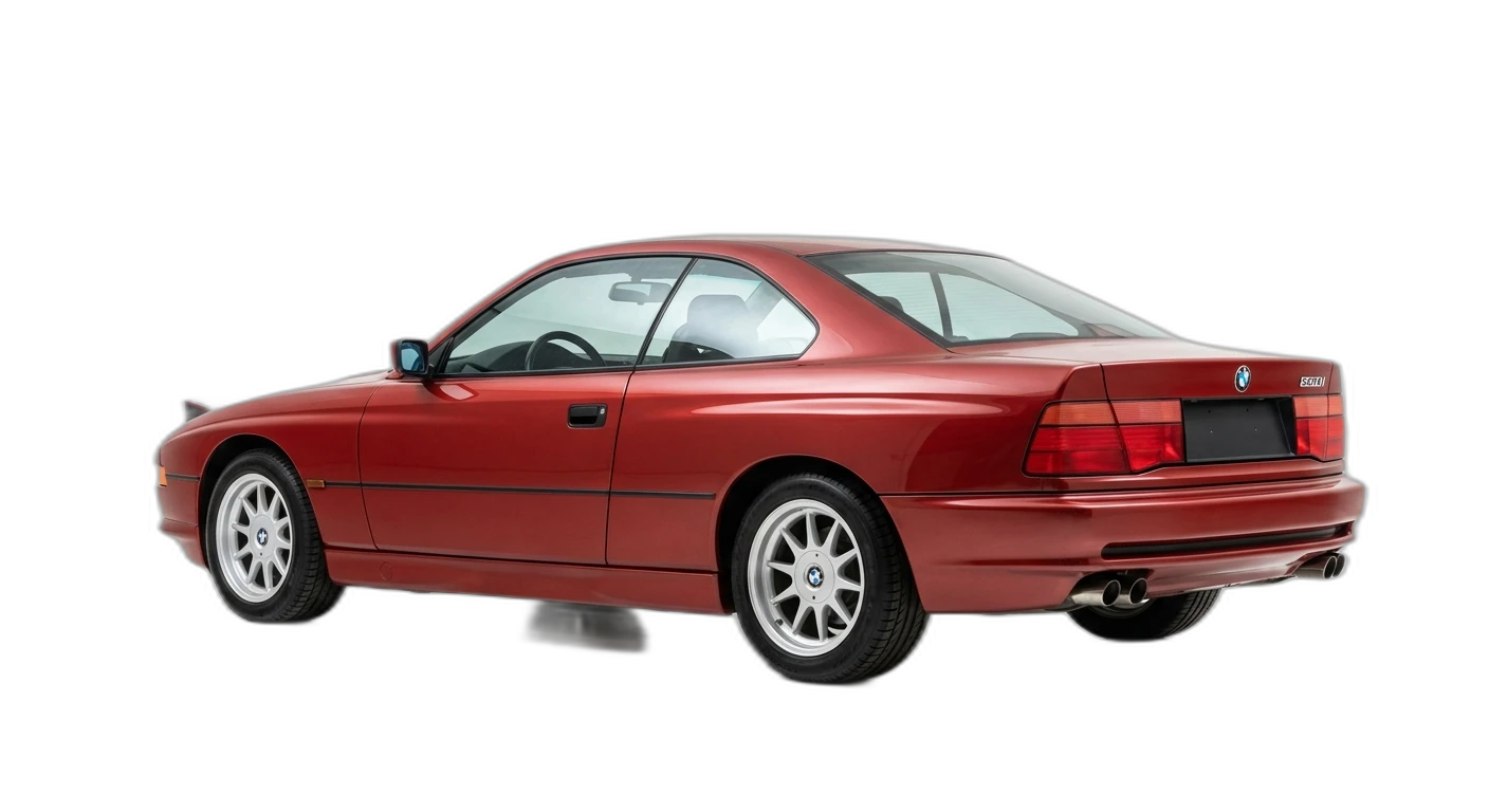 BMW 8 Series (E31) — Rear 3/4