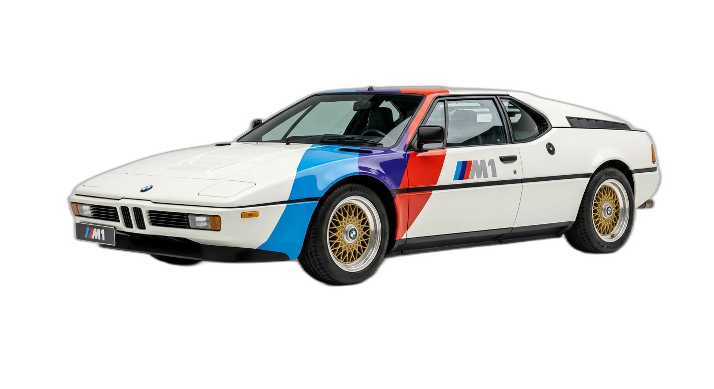 BMW M1 - Front 3/4