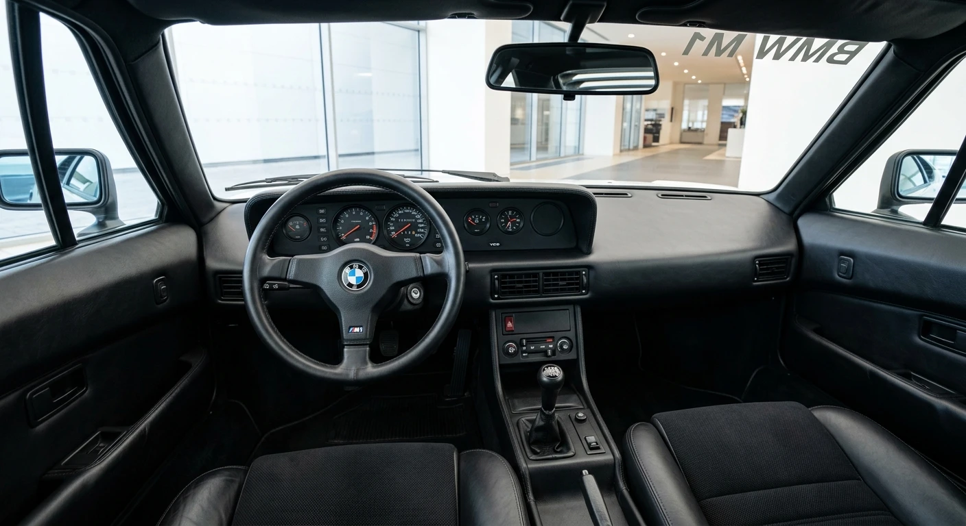 BMW M1 - Dashboard