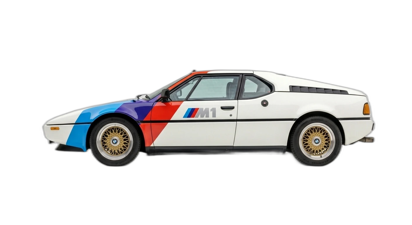 BMW M1 - Side