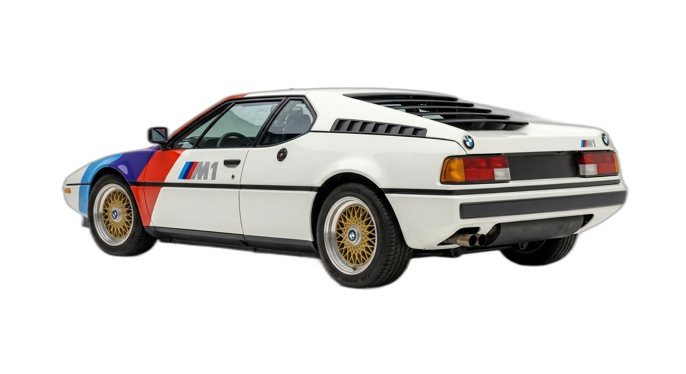BMW M1 - Rear 3/4