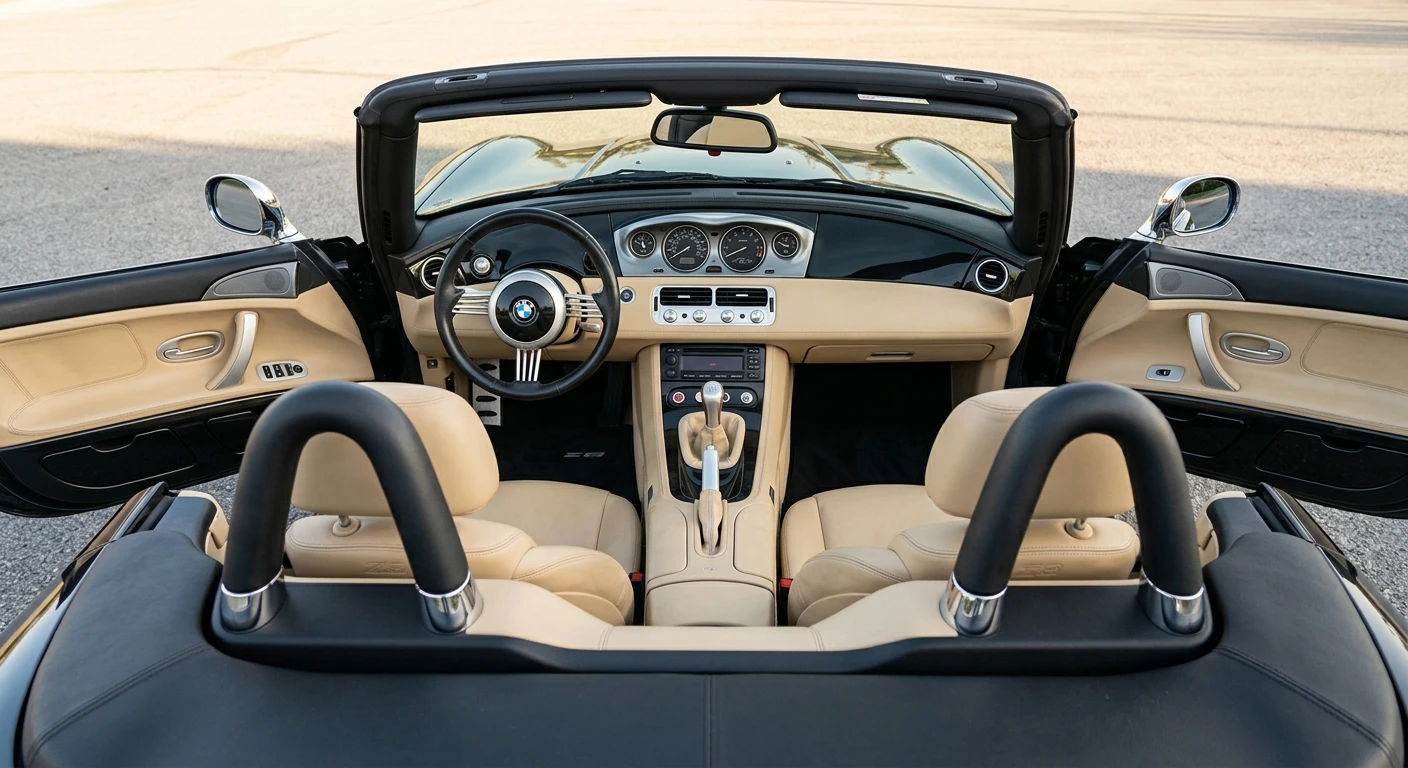 BMW Z8 - Interior