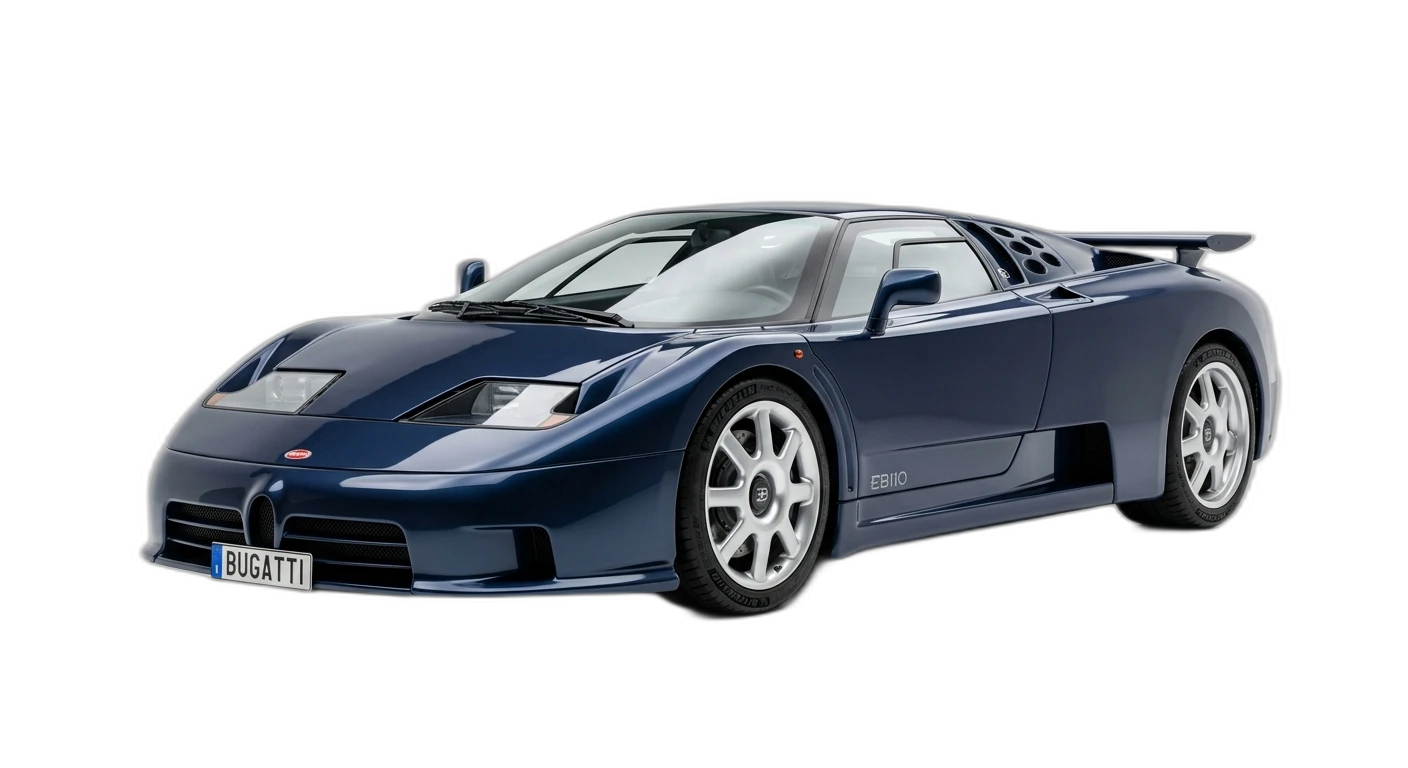 Bugatti EB110 GT — Front 3/4