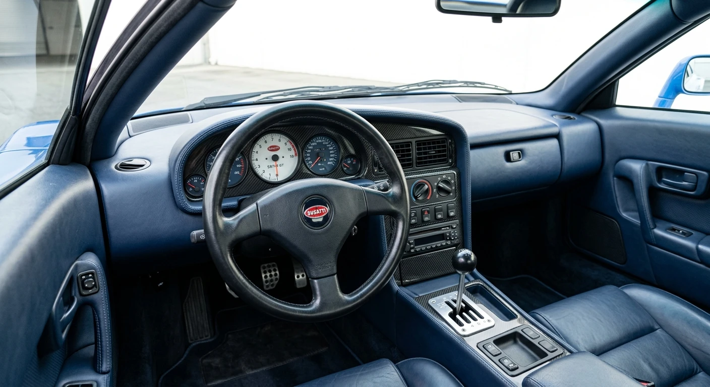 Bugatti EB110 GT — Dashboard