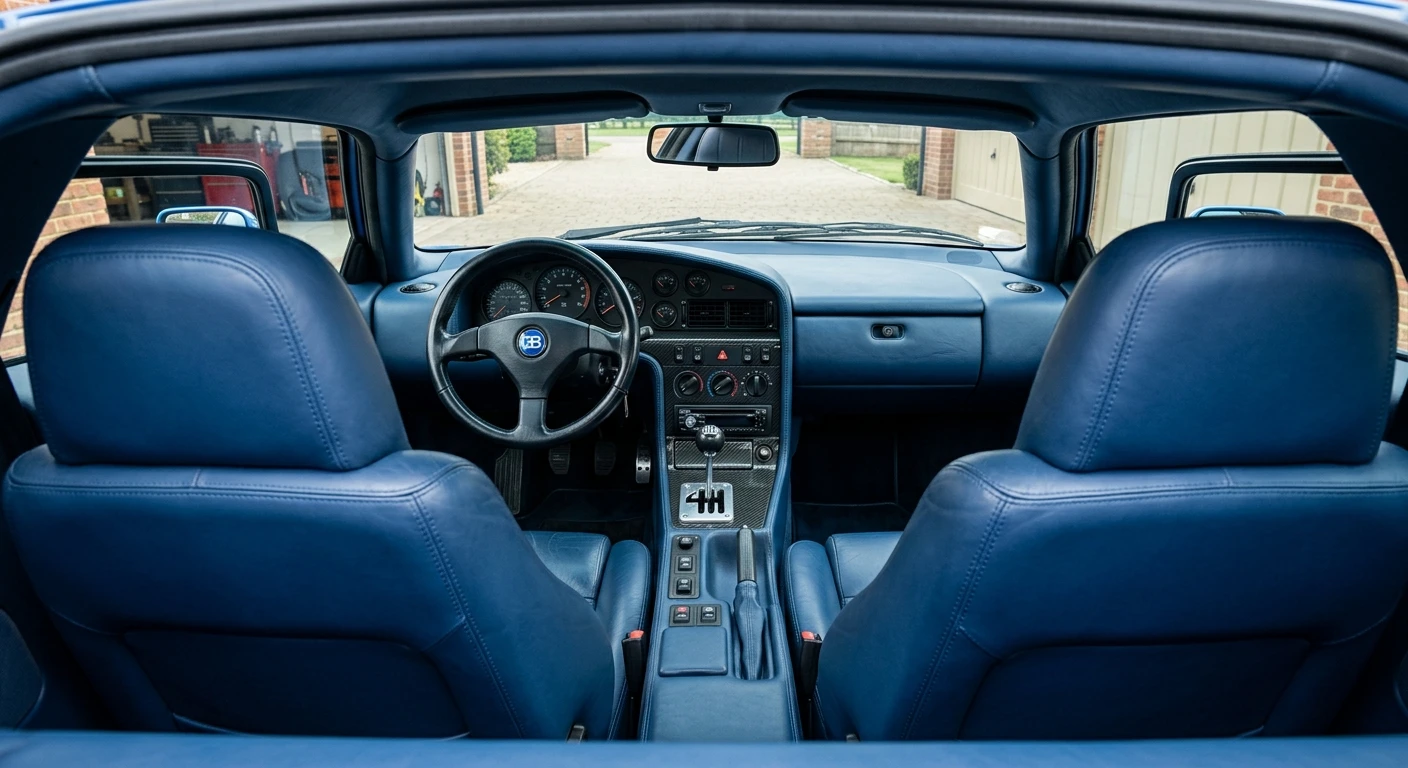Bugatti EB110 GT — Interior
