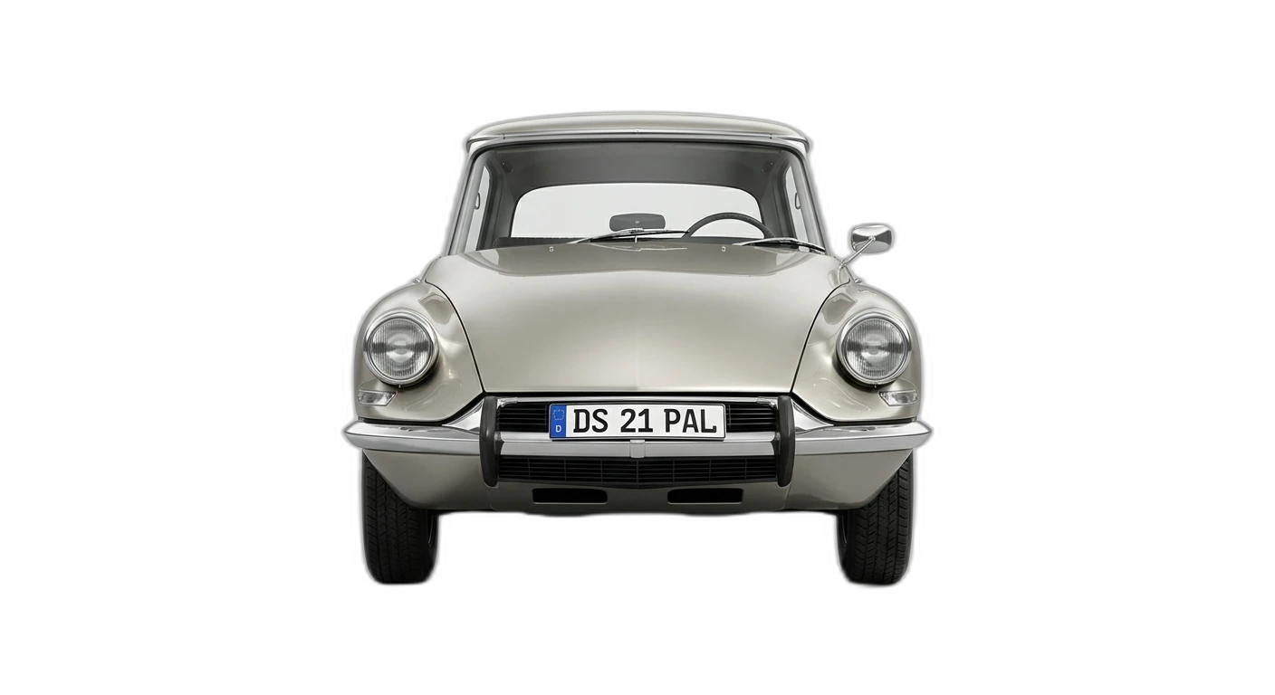 Citroën DS 21 Pallas — Front