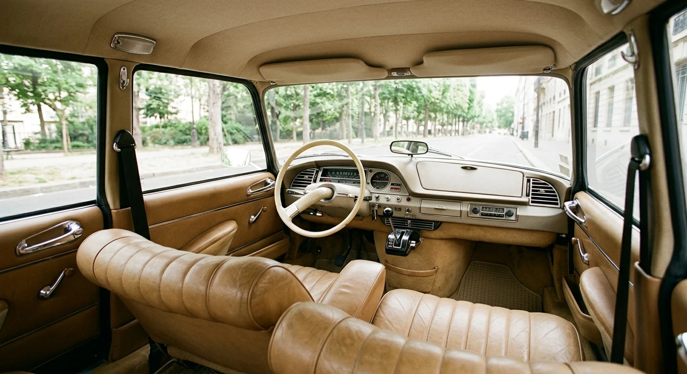 Citroën DS 21 Pallas — Interior