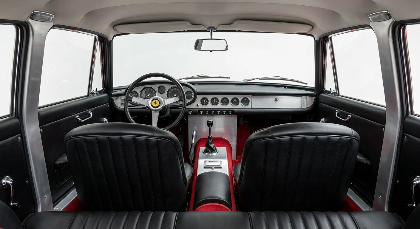 Ferrari 250 GTO 1962 - Interior view