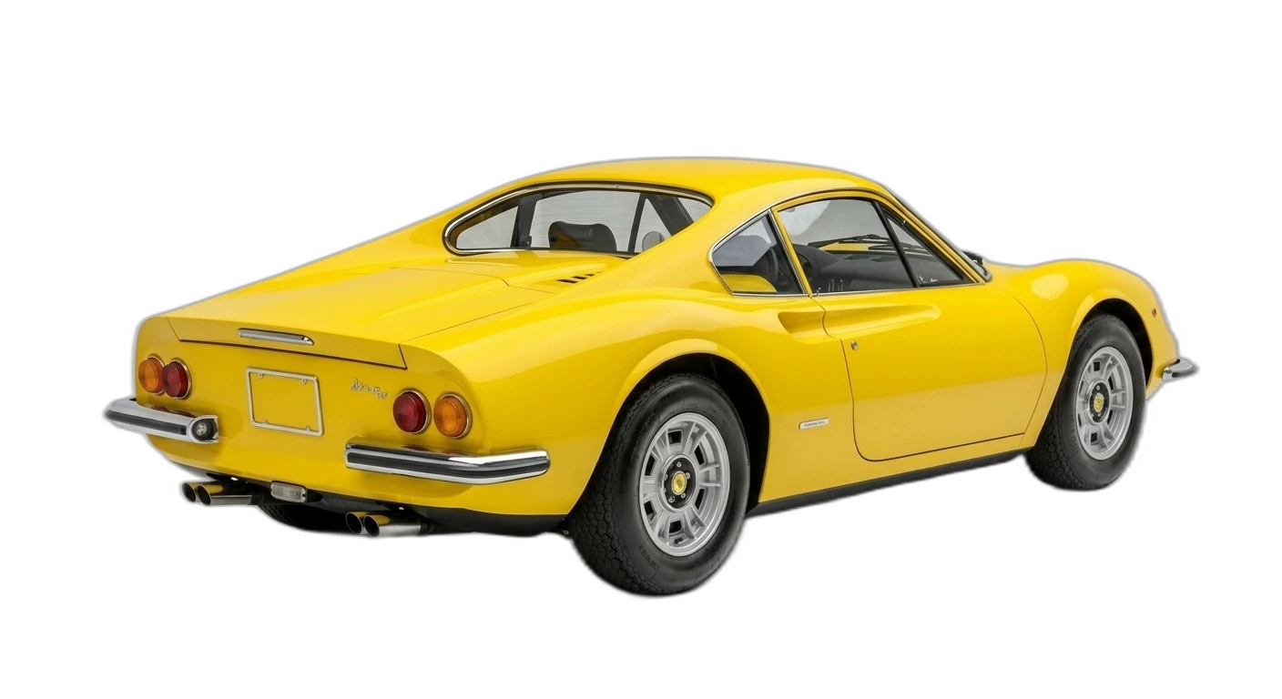 Ferrari Dino 246 GT - Rear 3/4