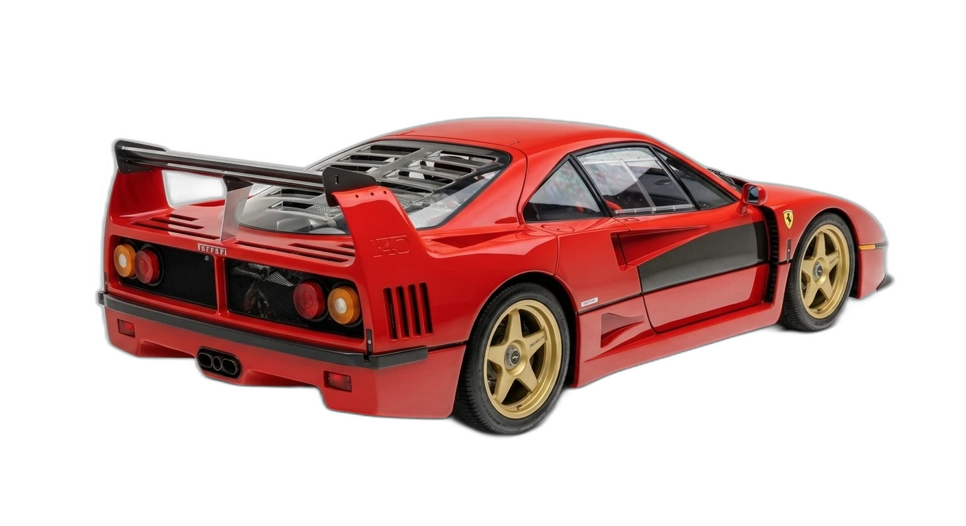 Ferrari F40 - Rear 3/4