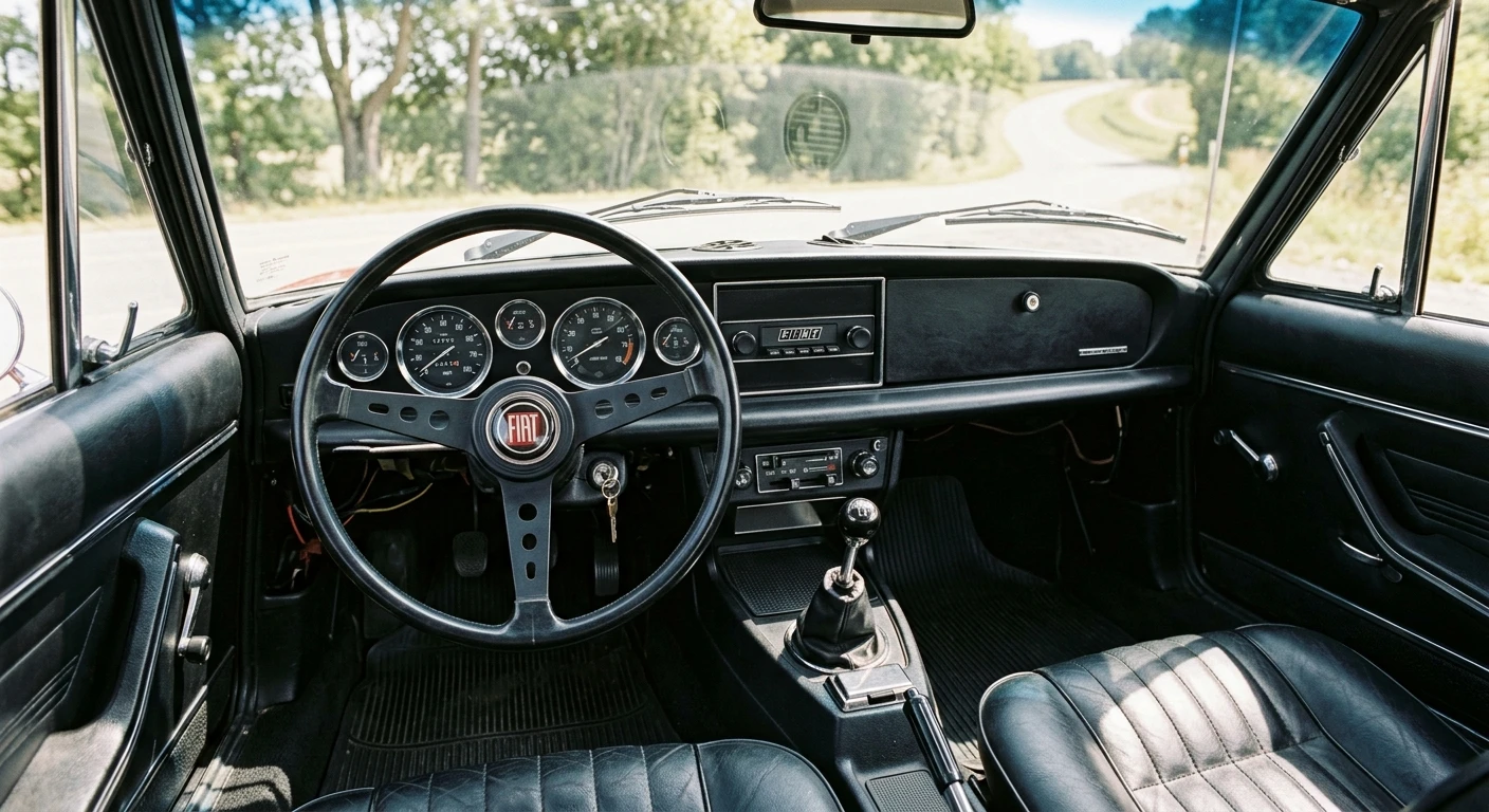 Fiat 124 Sport Spider - Dashboard