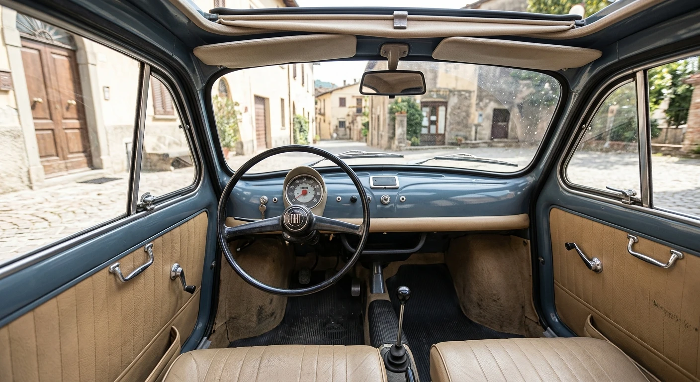 Fiat 500 (Nuova) - Dashboard