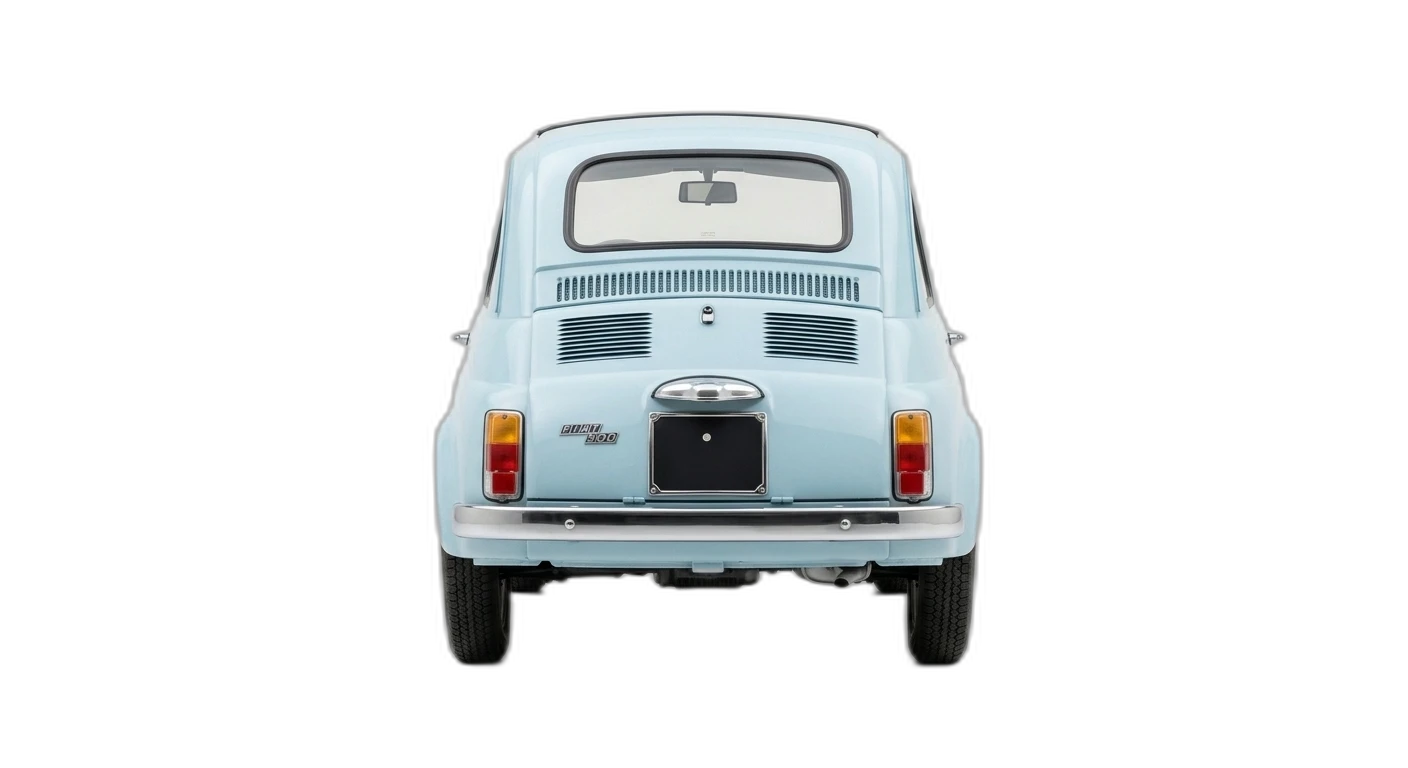 Fiat 500 (Nuova) - Rear