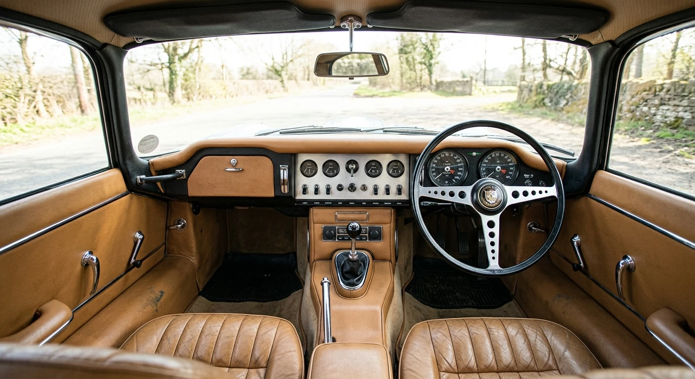 Jaguar E-Type Series 1 - Dashboard