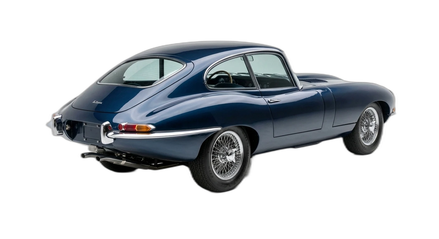 Jaguar E-Type Series 1 - Rear 3/4