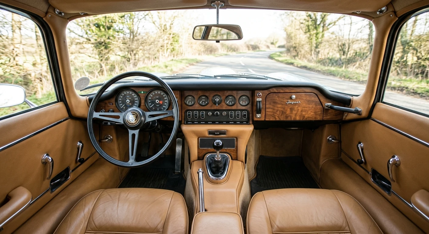 Jaguar E-Type Series 3 V12 - Dashboard