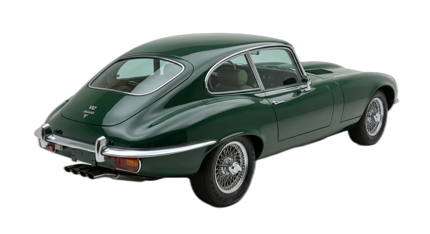 Jaguar E-Type Series 3 V12 - Rear 3/4