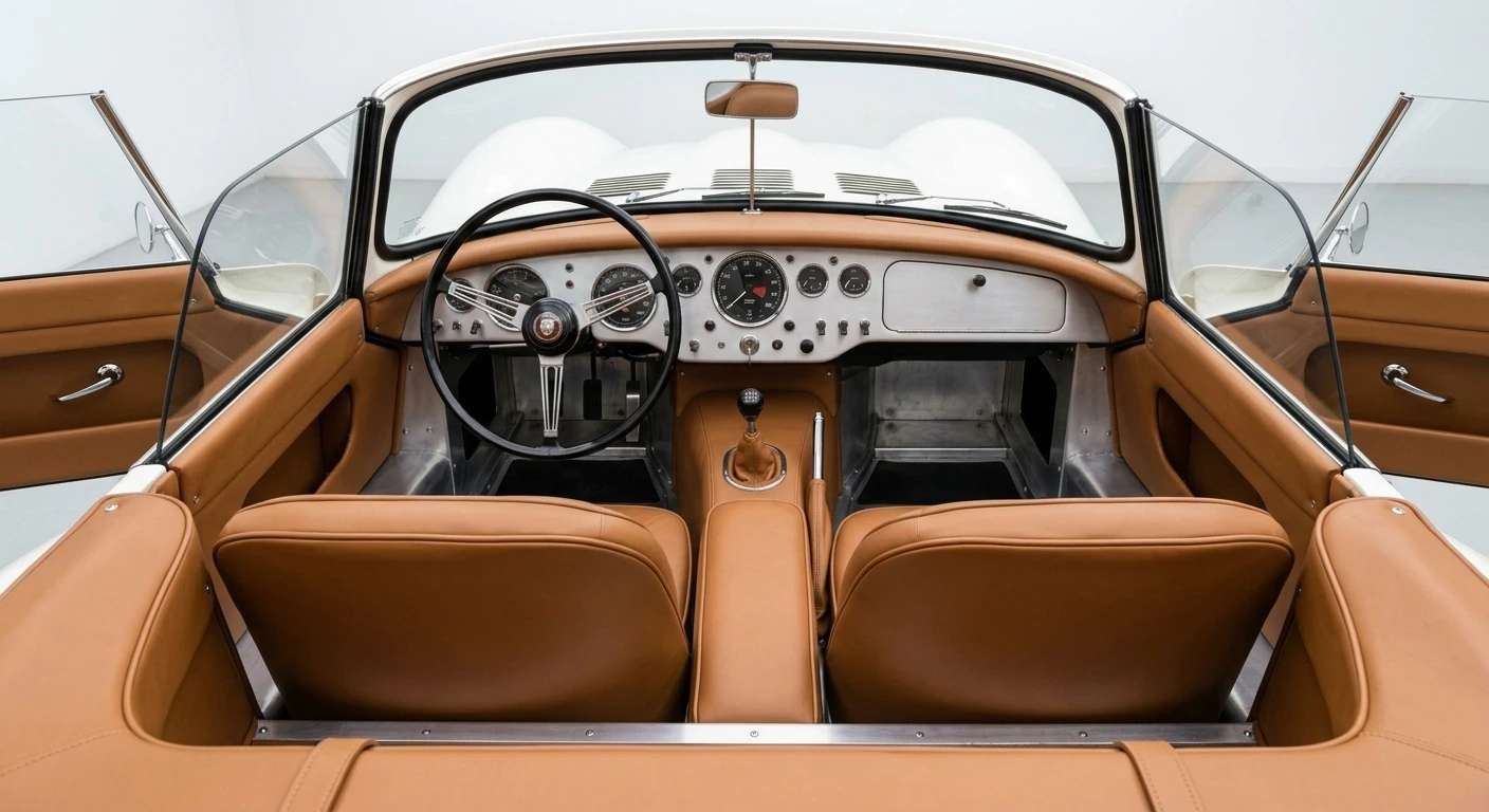 Jaguar XKSS - Interior