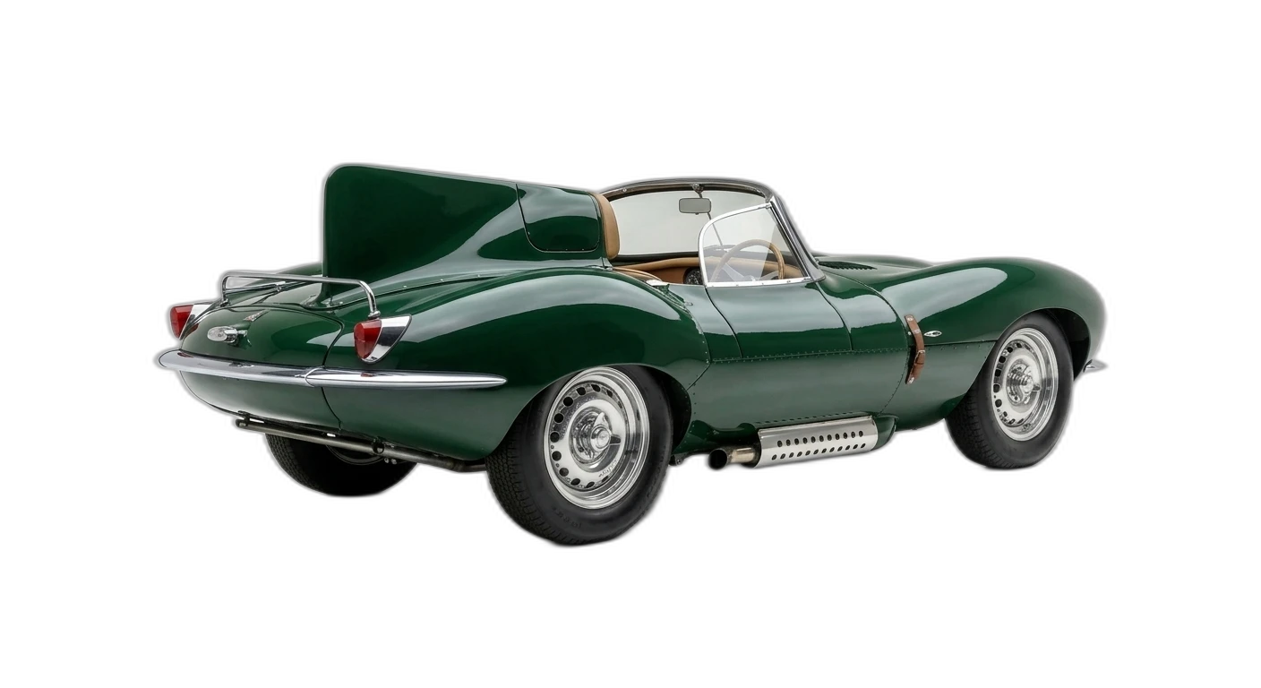 Jaguar XKSS - Rear 3/4