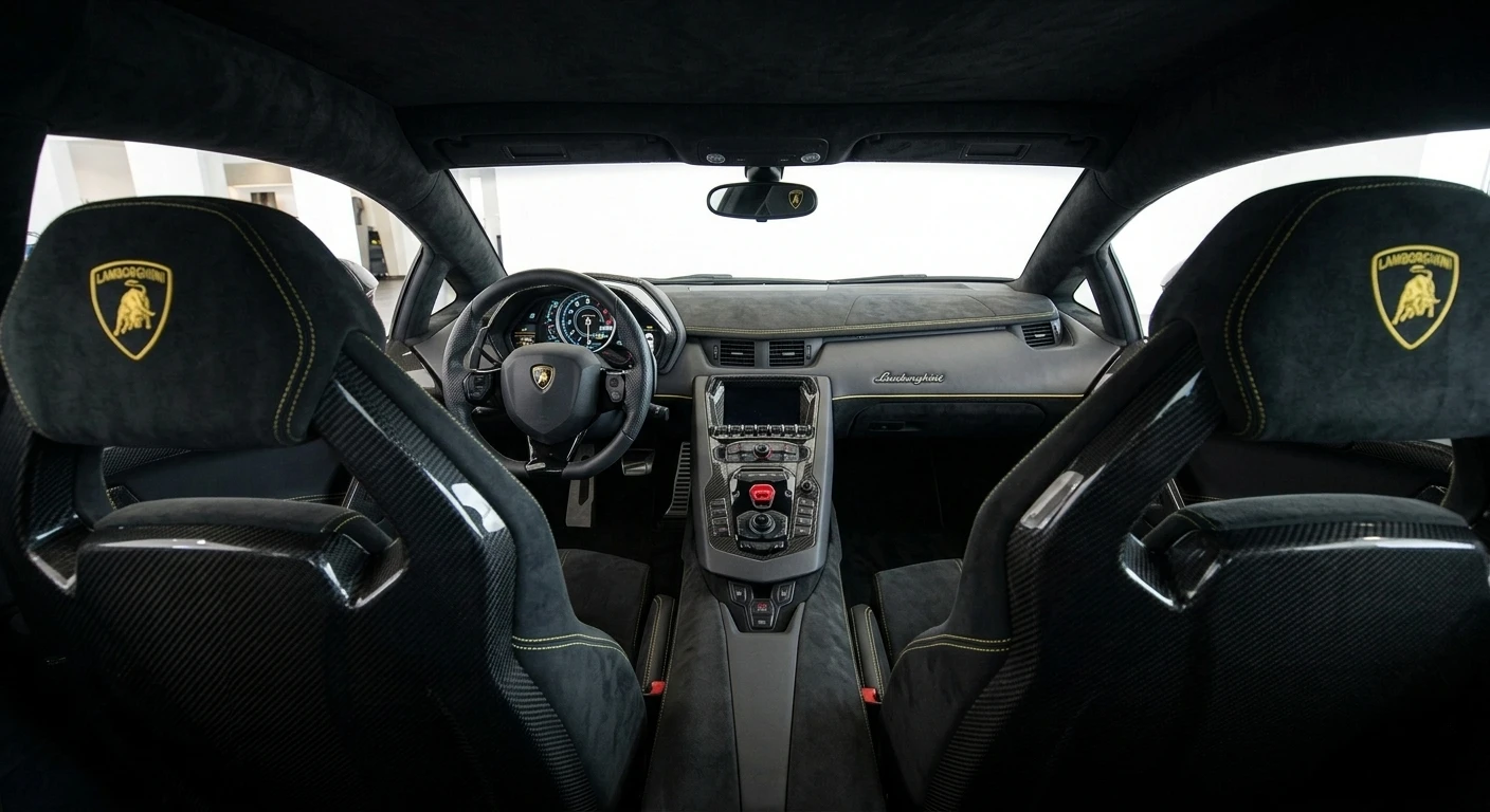 Lamborghini Aventador LP 700-4 2011 - Interior view