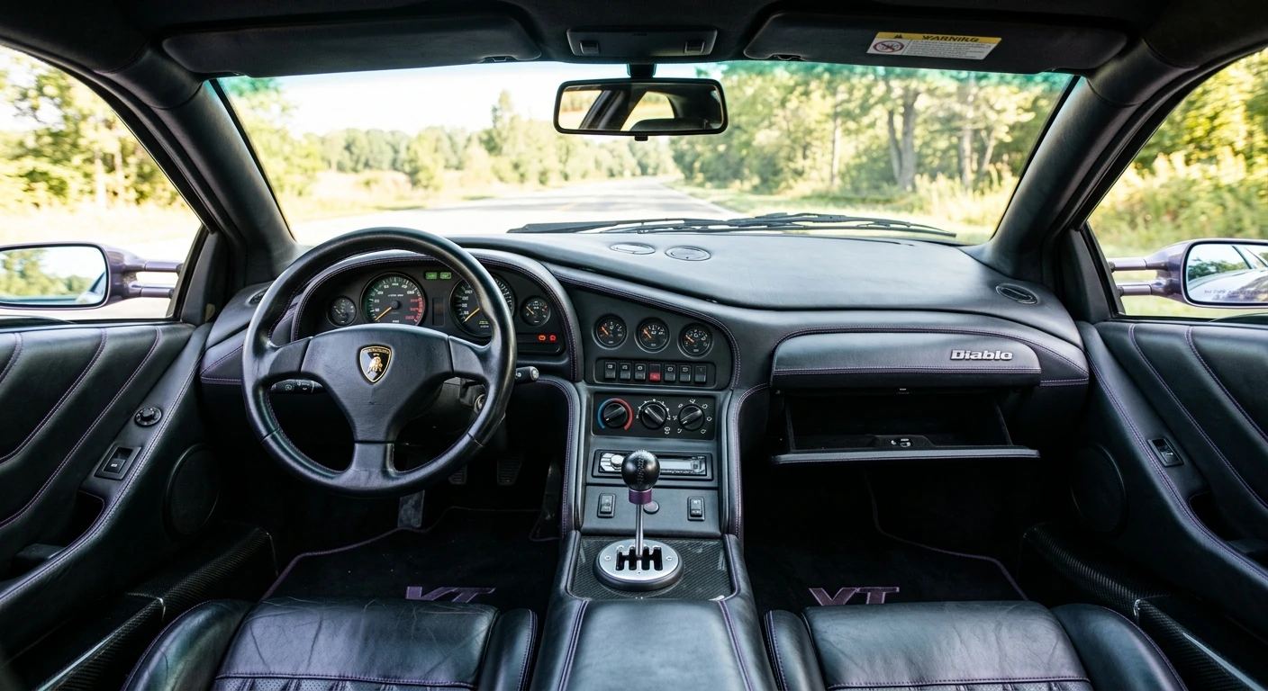 Lamborghini Diablo VT - Dashboard
