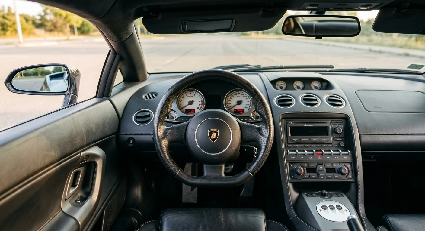 Lamborghini Gallardo — Dashboard