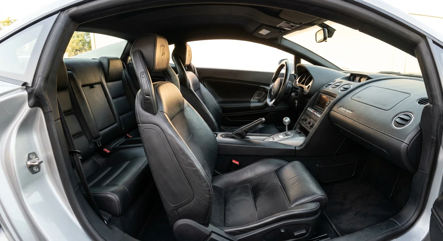 Lamborghini Gallardo — Interior