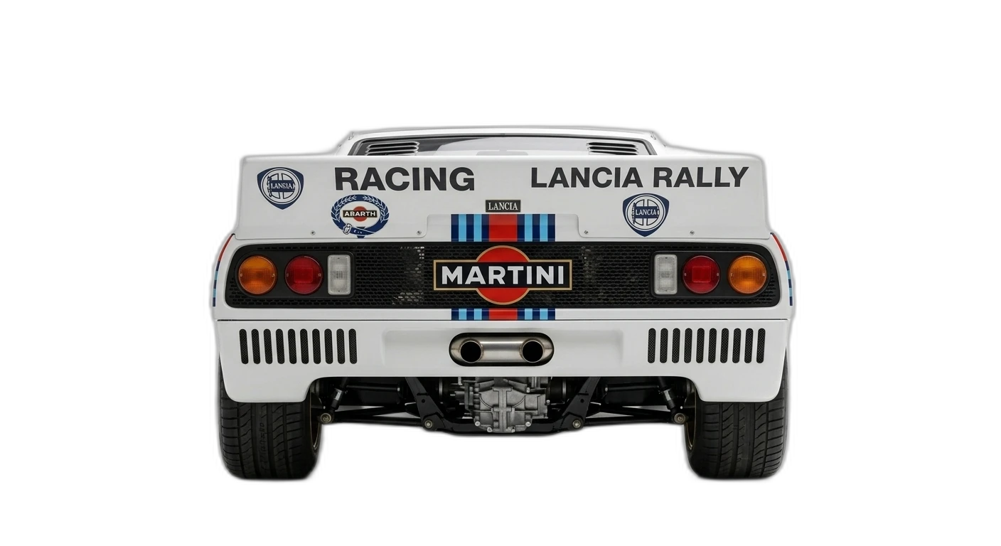 Lancia 037 Rally - Rear