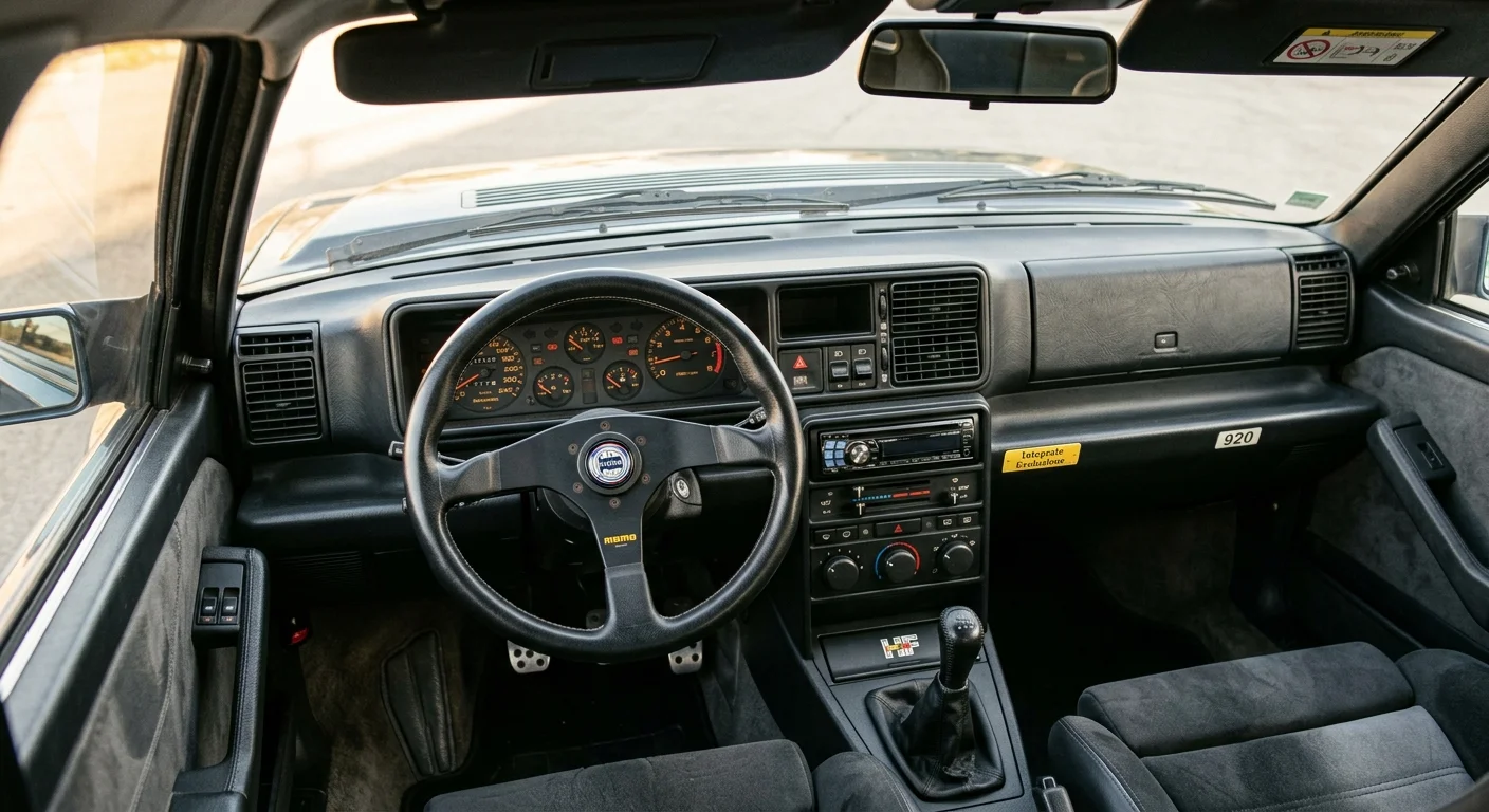 Lancia Delta HF Integrale — Dashboard