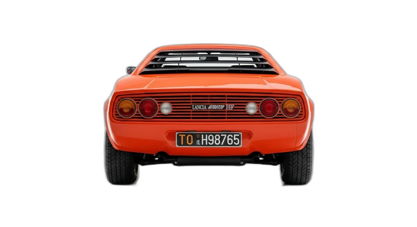 Lancia Stratos HF - Rear