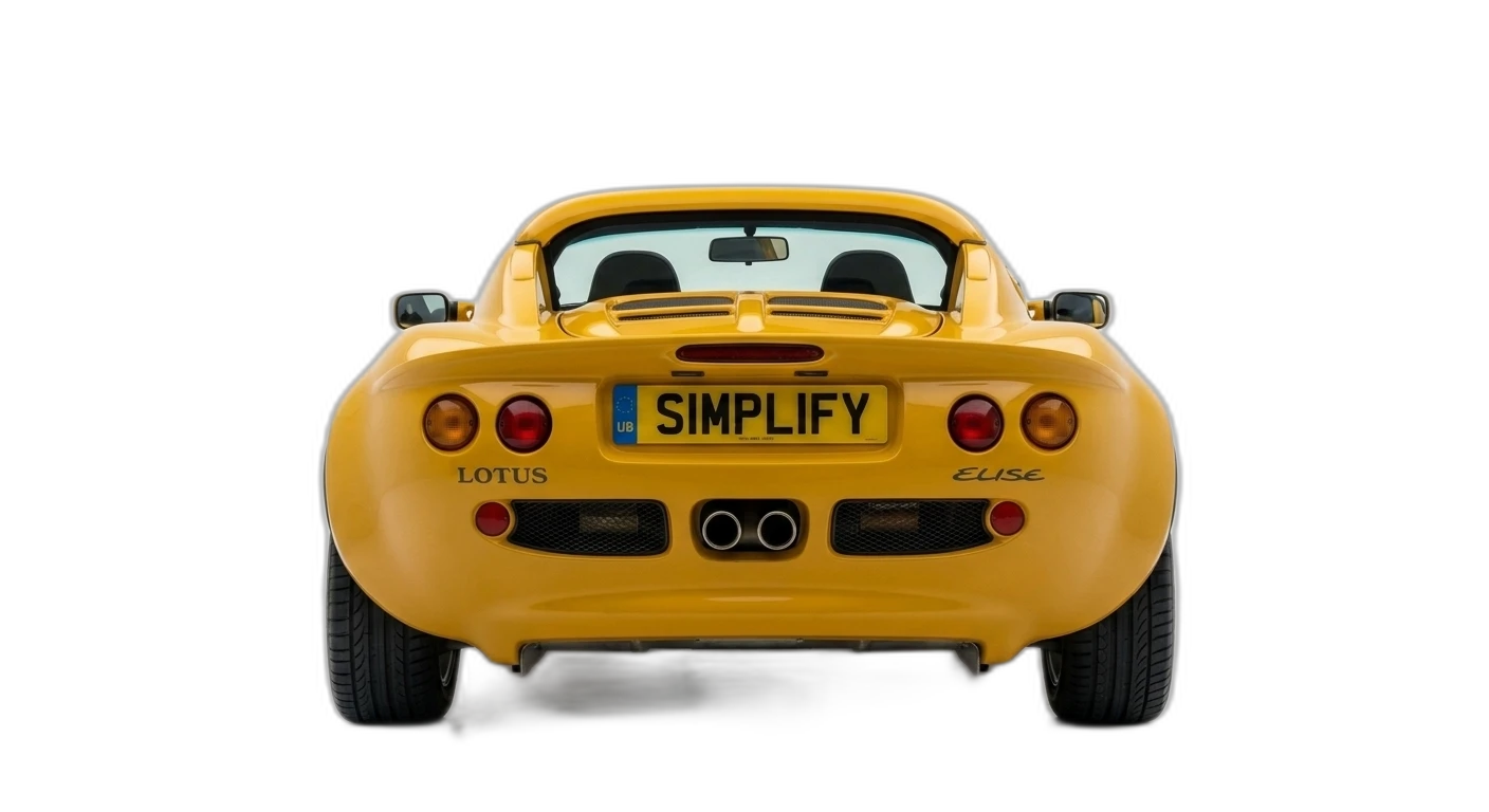 Lotus Elise (S1) - Rear