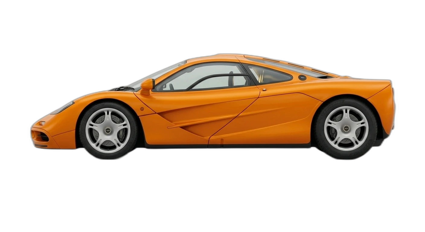McLaren F1 1992 - Side view