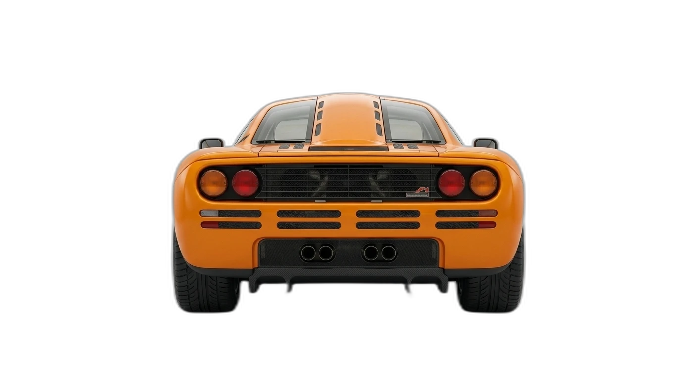 McLaren F1 1992 - Rear view